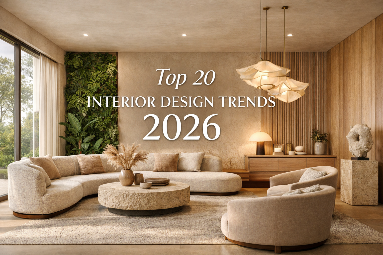 Main Heading (H1 on Banner): Top 20 Interior Design Trends 2026