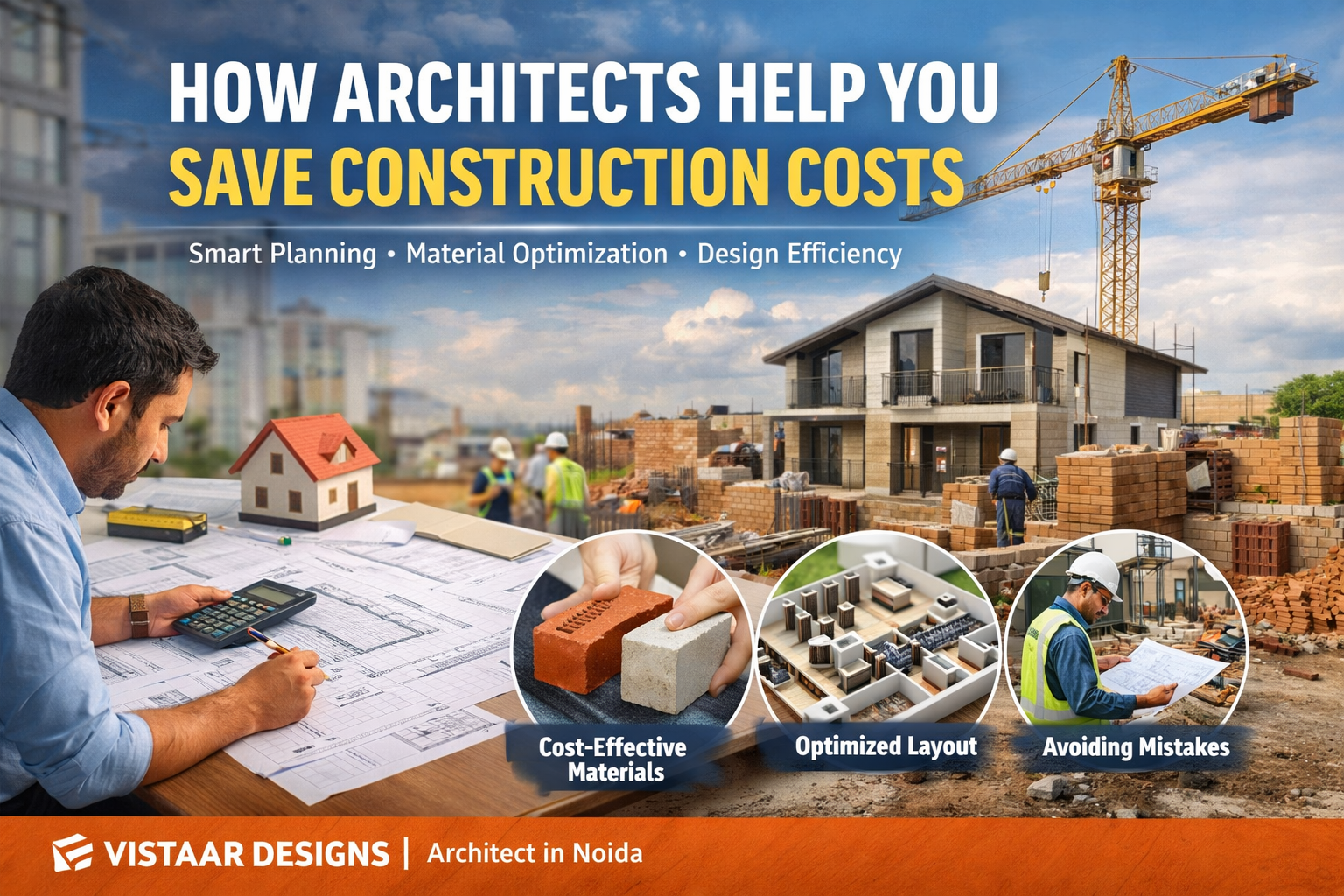 How Architects Help You Save Construction Costs Vistaar Designs Noida