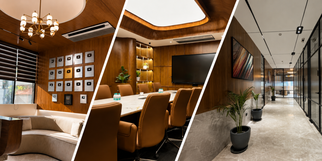 Vistaar Designs Builds a Luxury Modern Office for Dr. Kumar Vishwas & Digital Khidki (2)