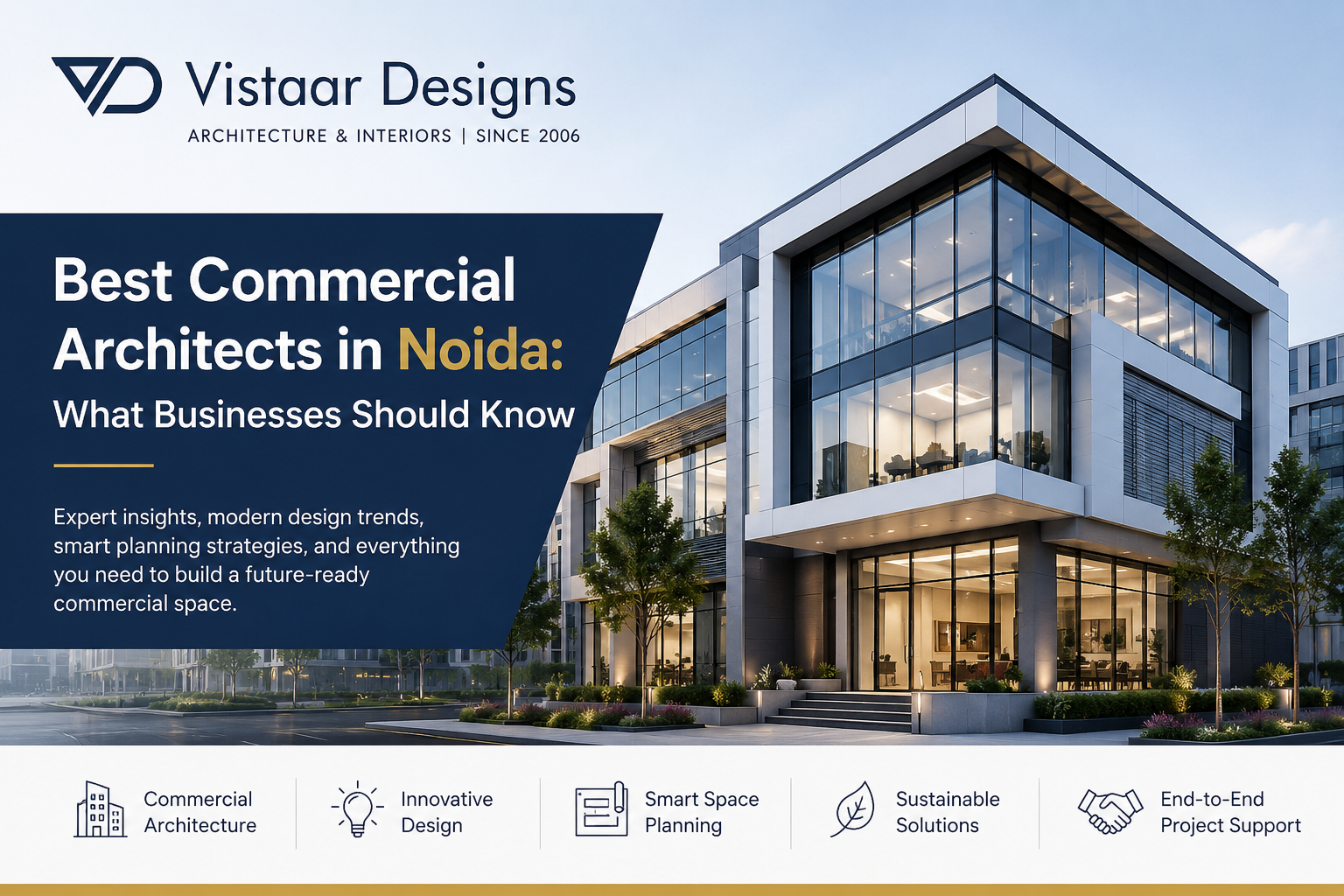 Best Commercial Architects in Noida: