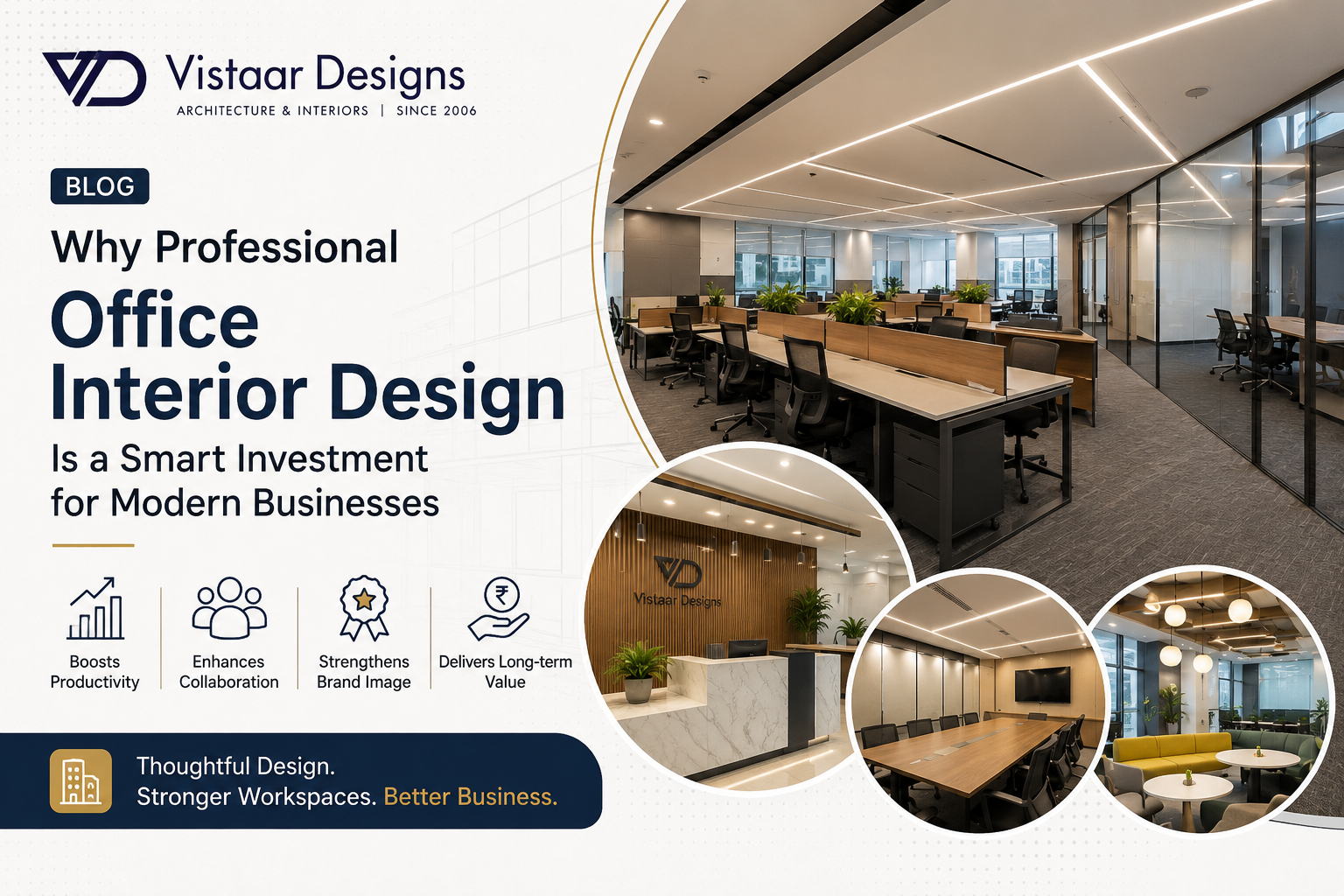 Why Professional Office Interior Design Is a Smart Investment for Modern Businesses